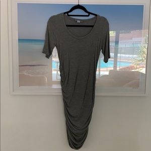 Motherhood maternity ruched dress